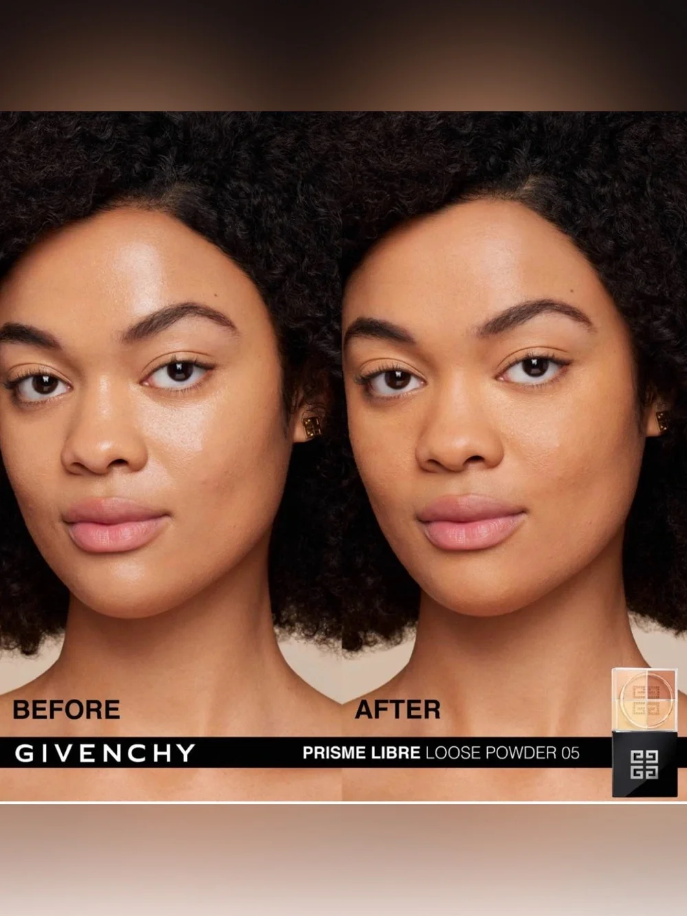 Givenchy Prisme Libre 4 in 1 MatteLoose Powder Shade 5, 24Hr Shine Control NWT